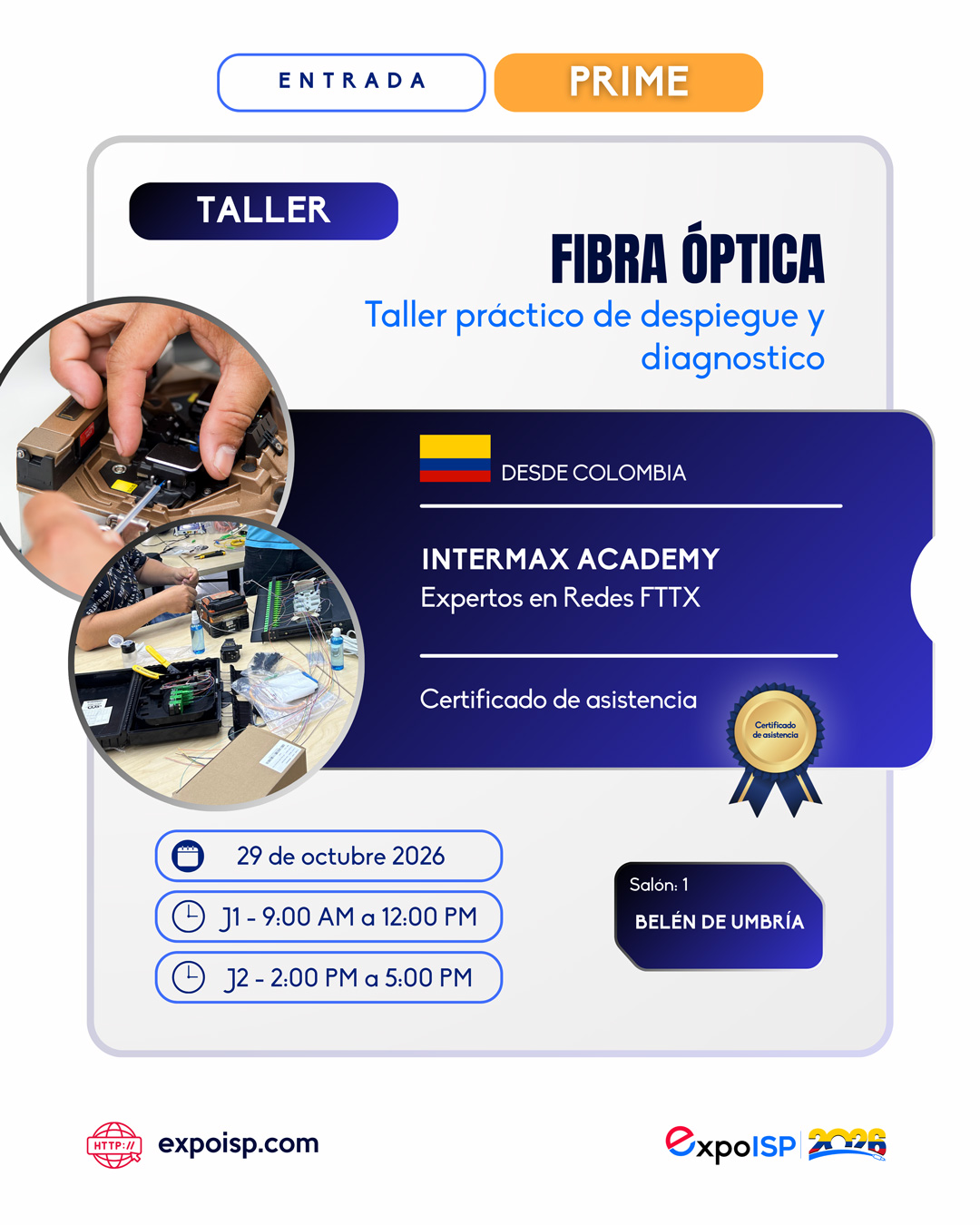 Fibra Óptica - Despliegue y diagnóstico.